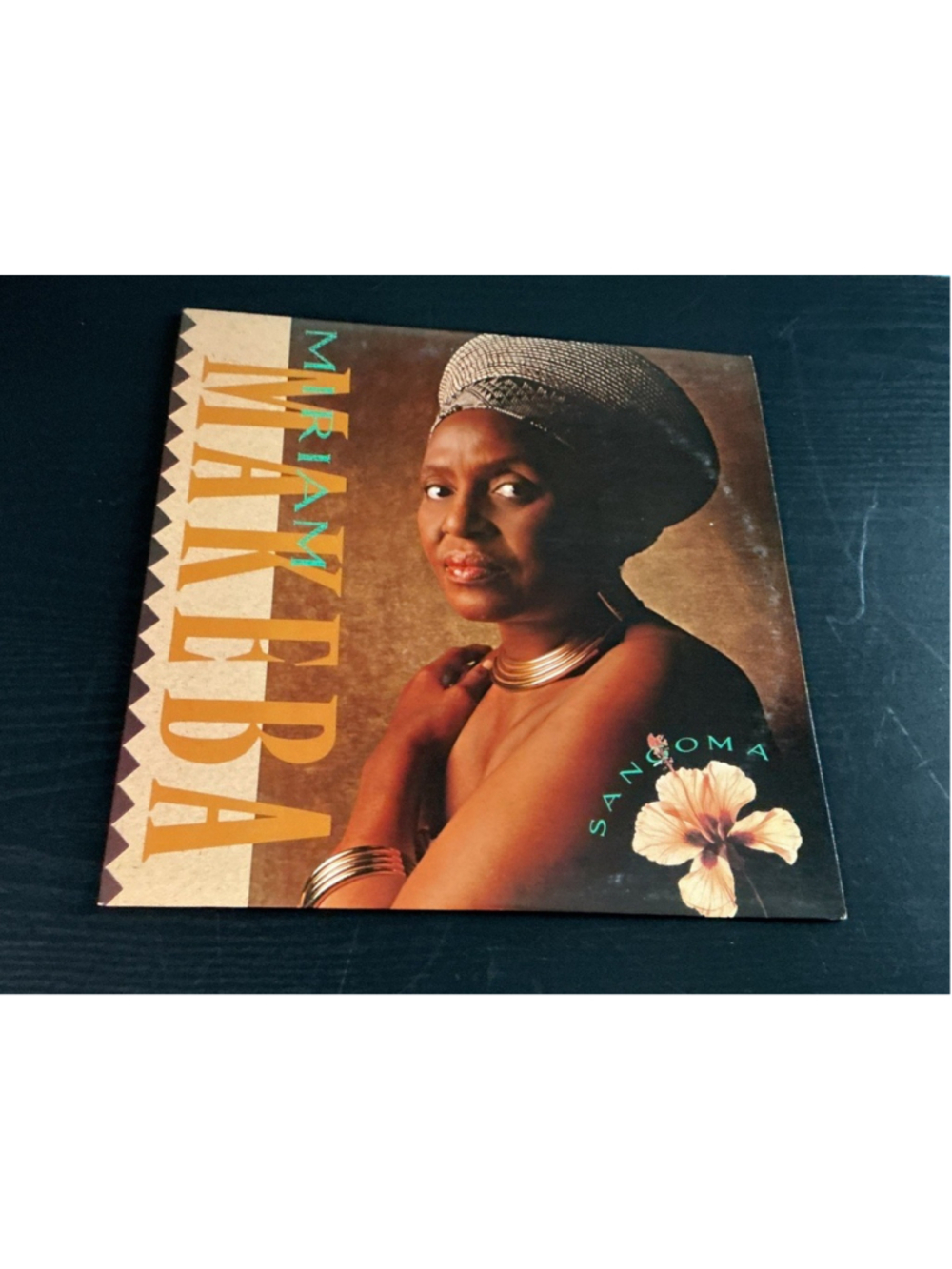 MIRIAM MAKEBA Sangoma 1988 LP Vinyl Record Album : EX/EX 1-25673